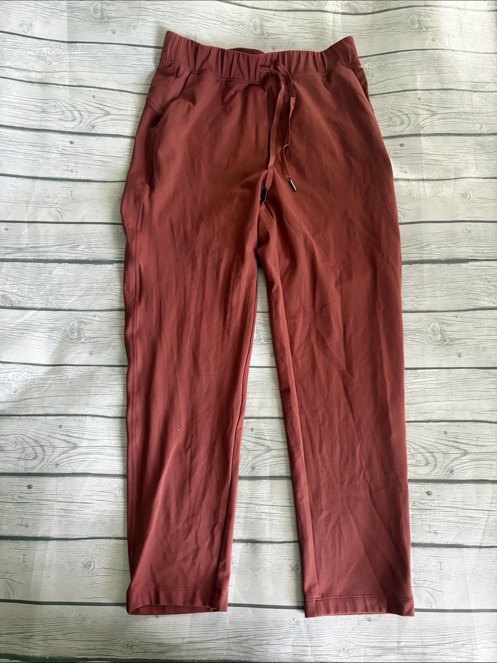 Old Navy Women's Rust Drawstring Jogger Pants-Powersoft Coze